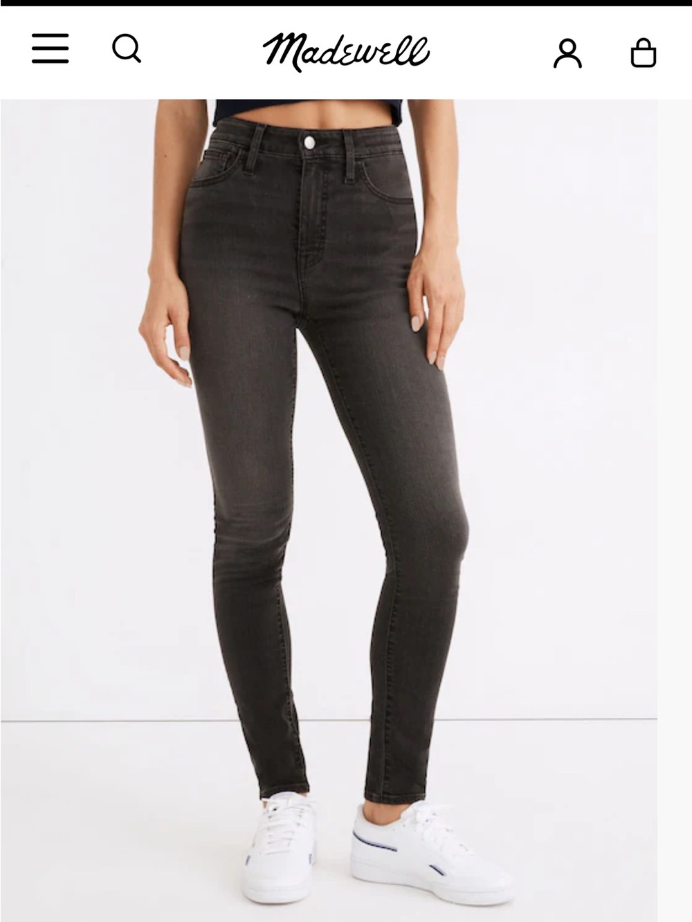 Madewell Curvy Roadtripper Supersoft Skinny Jeans in Ardley Wash Size 26